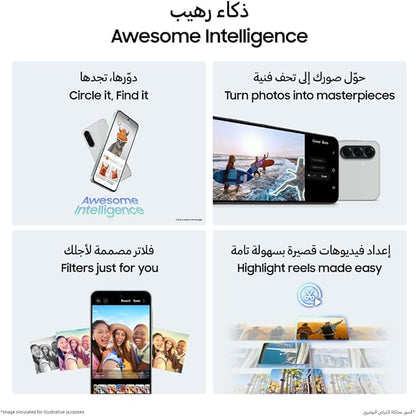Samsung Galaxy A56 5G, Android Smartphone, 128GB Storage, 8GB RAM