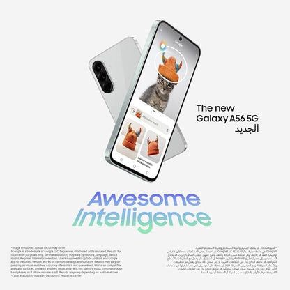 Samsung Galaxy A56 5G, Android Smartphone, 128GB Storage, 8GB RAM